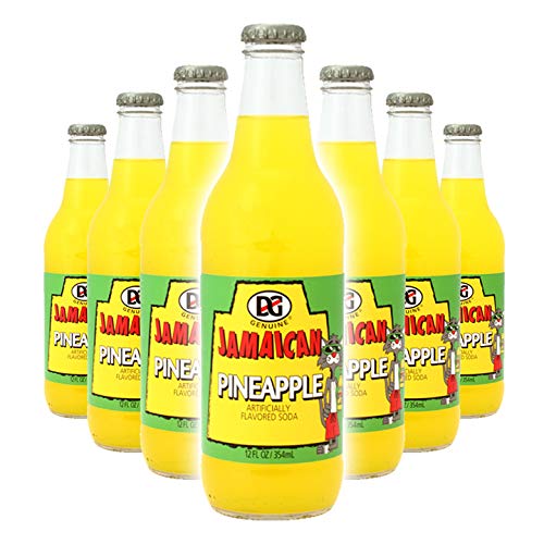 DG Genuine Jamaican Pineapple Soda 12oz 6Pack