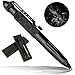 Tactical Pen, EDC Self Defense Weapon Pen + Solid Alloy Glass Breaker, Used in Police and Military Gear, Industry Best Defensive Ballpoint Pens Box and 2nd Ink Refill