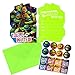 amscan TMNT™ Invites, Party Favor, Green, 4 1/4