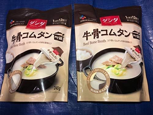 Amazon Cj ダシダ 牛骨コムタンスープ g 12個入 240g ２セット ダシダ スープ 通販