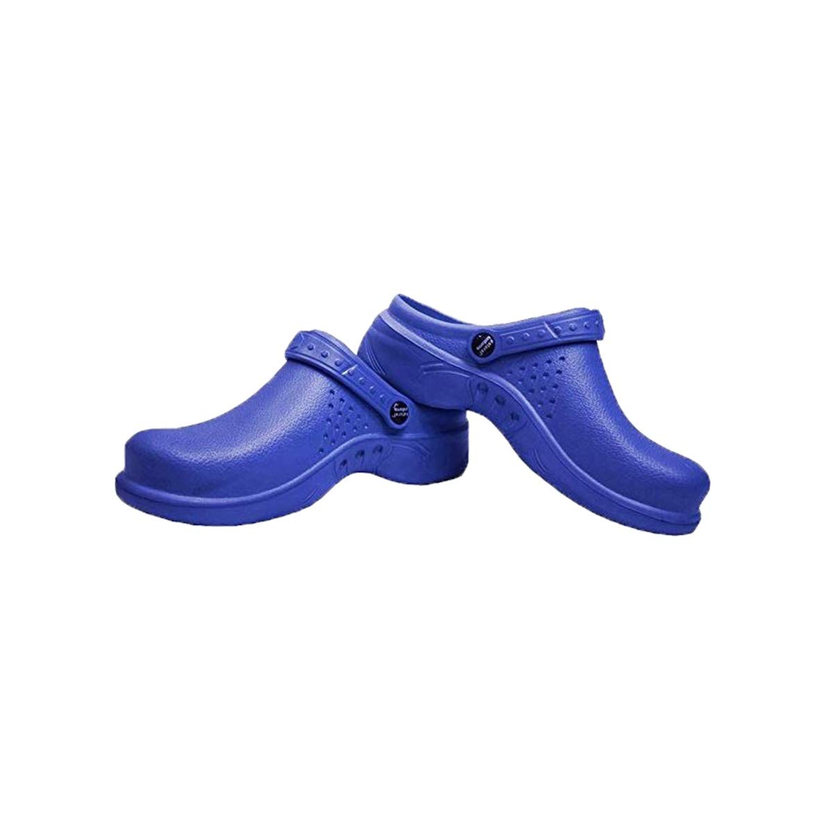 royal blue clogs