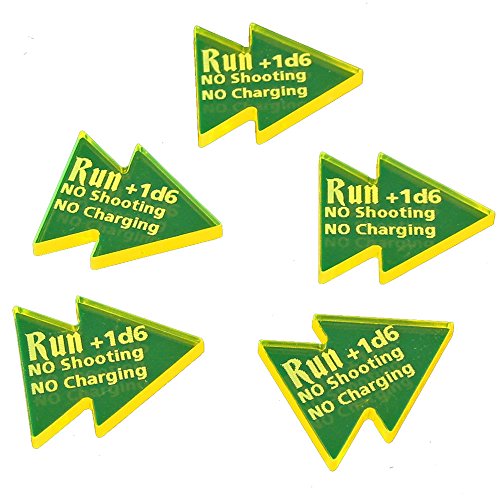 AoS: Run Tokens, Fluorescent Yellow (5)