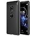MoKo Compatible with Sony Xperia XZ2 Case, Slim Lightweight Flexible TPU Gel Bumper Cover Protective Shockproof Anti-Scratch Back Panel Fit with Sony Xperia XZ2 5.7 Inch 2018 - Black