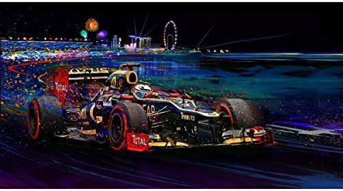 Return of the Fin Kimi Raikkonen Lotus F1 2012 Canvas Print