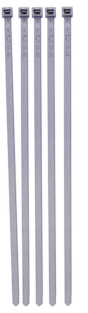 Pearl Automotive PTW08 Cable Ties for Wheel Trims - Silver (Pack of 100)