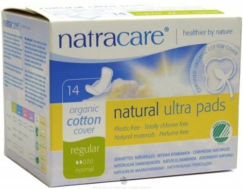 Natural Ultra Pads with Wings, Regular 14 ea (Pack of 6)