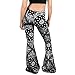 Daisy Del Sol High Waist Comfy Stretch Boho 70s Bell Bottom Fit to Flare Lounge Yoga Pants