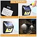 Solar Motion Sensor Lights Outdoor, Super Bright COB 36 LED Wireless Waterproof Solar Wall Outside Lighting, Solar Security Light for Porch Patio Yard Deck Stairway Driveway (2 Packs)