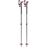 LEKI Haute Route 2 Ski Poles | Aluminum, Adjustable, Lightweight, For Backcountry Skiing &amp; Snowboarding