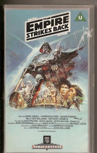 star wars the empire strikes back vhs video Audio Cassette – 1980