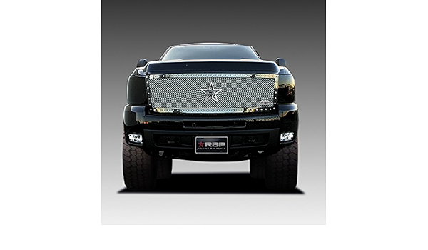 Rbp Rbp 258113 Rx 5 Halo Series Black Studded Frame Grille Automotive  Rbp Rbp 258113 Rx 5 Halo Series Black Studded Frame Grille Automotive