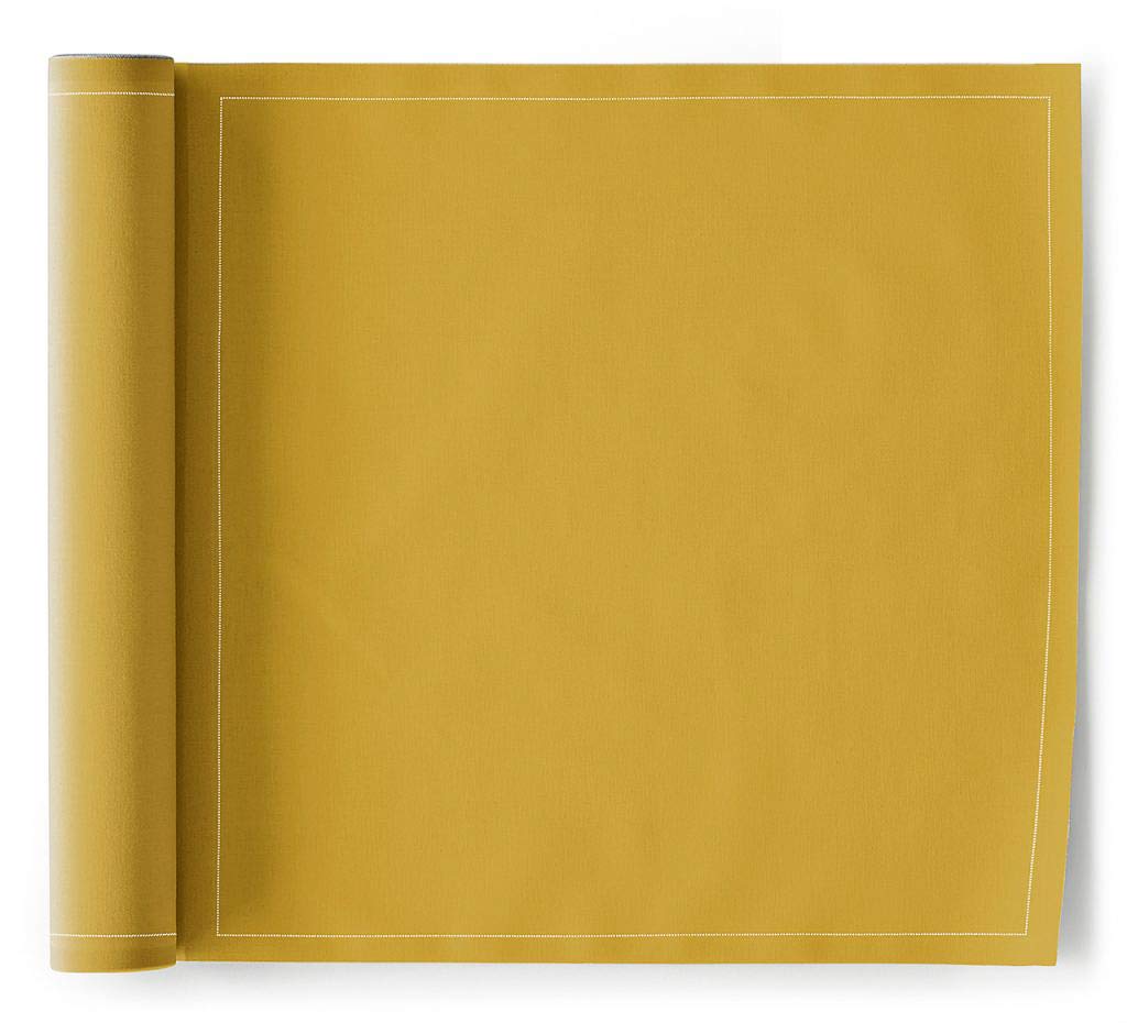 MYdrap SA32/908-7 Serviette de Table pour Repas et Dîner Tissu/Coton Curry 32 x 32 x 0,5 cm