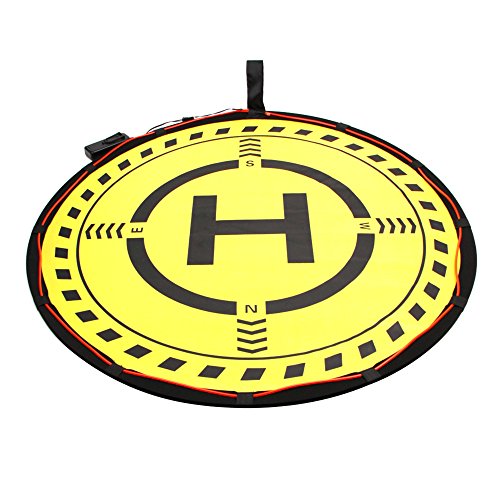 Owoda-Drone-Landing-Pad-276-inches-Waterproof-with-LED-Light-for-DJI-Mavic-Air-2MiniDJI-Mavic-2Mavic-AIRMavic-PROSparkPhantom-3-4-Drones-Accessories