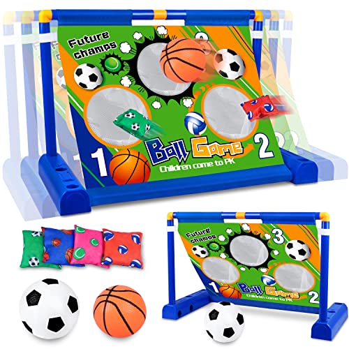 thumbnail image 2 of Football Target Toss Net - 7x5 Ft With 3 Pocket Targets, Portable, For QB Accuracy Training 2 of 10