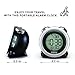 Loud Alarm Clock for Heavy Sleepers - Simple Digital Clock Battery Operated for Hearing Impaired - Easy to Set Electronic Twin Bell Snooze Portable LCD Clock for Kids