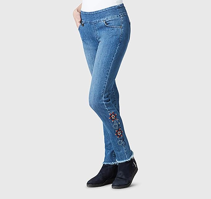 lisette jeans with pearls