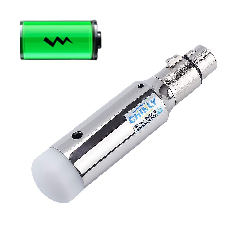 Photo 1 of CHINLY DMX512 DMX Dfi DJ 2.4G Wireless 1 Receiver LED Lighting Control for LED Stage Par Party Light