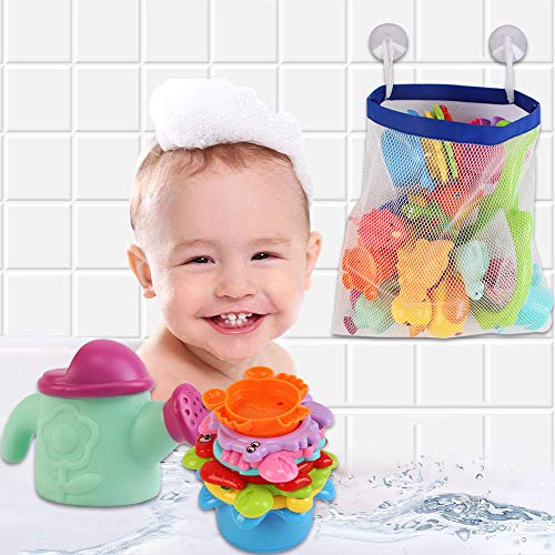 deAO Kids Bath Time Toys Swim Pool Bathtub Tub Toys Playset with