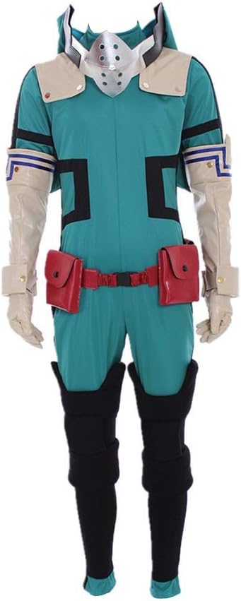 My Hero Academia Izuku Midoriya Jumpsuit Halloween Anime Cosplay Costume Training Uniform S