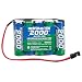 Hobbico HydriMax NiMH 5C 6V 2000mAh AA Flat Rx U Battery Pack