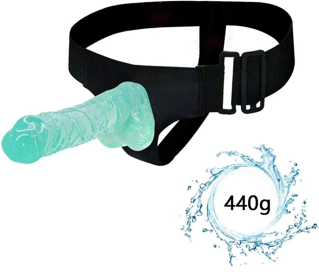 MEELLION Toy 9.25Inch Safe Soft Good massa Strápǒn Hárness Stráp ǒns Flexible Toys for Lésbián Pants Stráp ǒn Strapless for Hands-Free Very plesure Green GYMJN