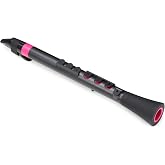Nuvo Dood Plastic Beginner Clarinet, Black/Pink