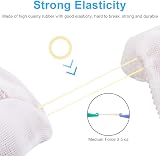OFFCUP Orthodontic Elastic Bands 500pcs 3/16 inch with Placer for Braces view 4
