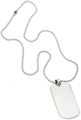 stainless steel dog tags for men