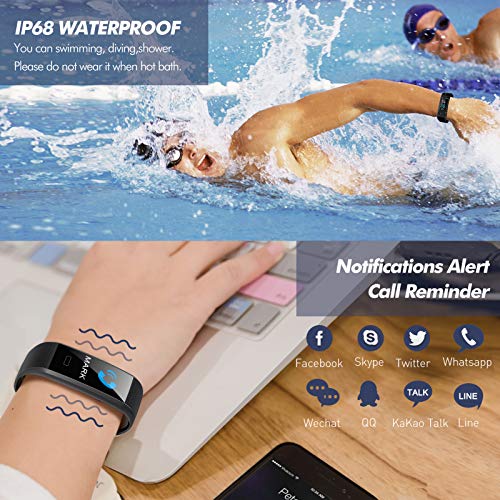 Toplus Fitness Tracker, Activity Tracker for Heart Monitor, Sleep Tracker, Smart Watch with GPS