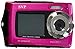 SVP Aqua 5800 Pink 18MP Dual Screen Waterproof Digital Camera