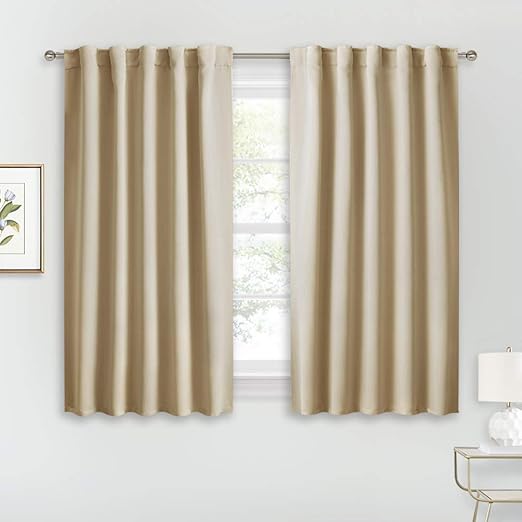 Amazon Com Room Darking Curtains For Bedroom Ryb Home W42 X