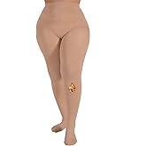 MERYLURE Plus Size Fleece Lined Tights, Warm Winter Thermal Pantyhose Women, Queen Thick High Waisted Opaque Leggings