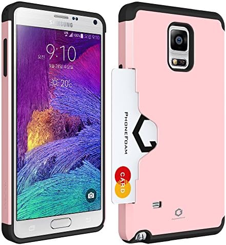 Galaxy Note4 Golf Fit Case Using Card Holder and Cradle (Pink)