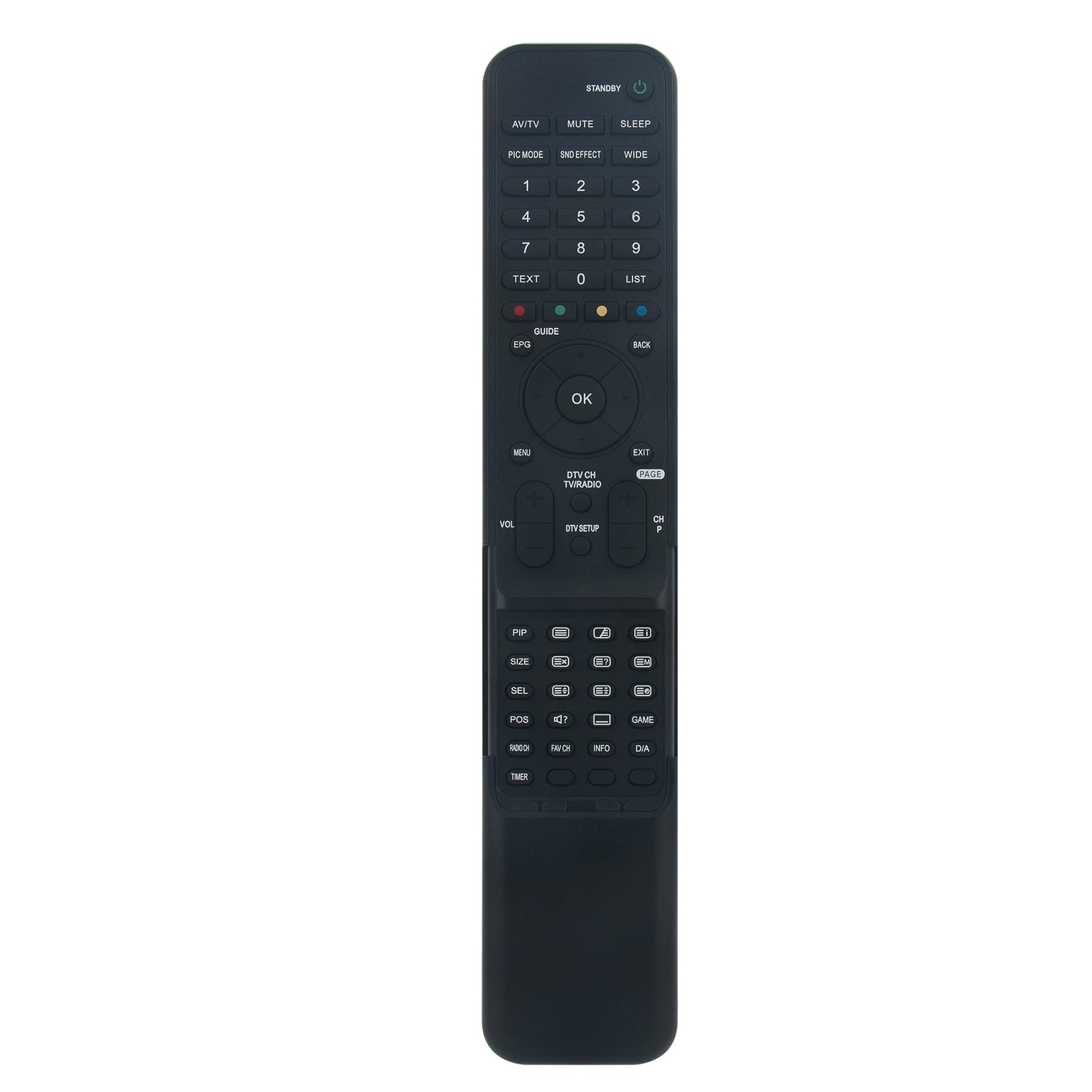 VINABTY NR-022 Replacement Remote Compatible with Humax LCD TV LGB-17DTTV LGB17DTTV