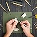 3 Packs Wax Carving Tool Wax Tool Carving Tool Stainless Steel Tool Spoon 4.75 Inch (Silver)