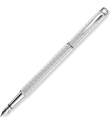 筆記具 CARAN D'ACHE Ecridor Face-of-Tasaki Amazon.com: Caran d' Ache Retro Ecridor Fountain Pen, Steel