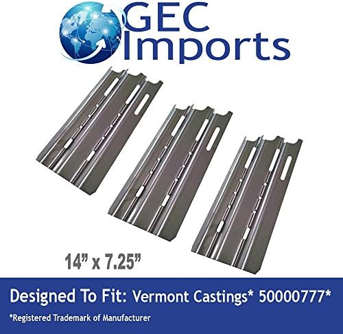 50000777 3-PACK BBQ Grill Heat Plate by GEC Products