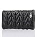 GoodPro Noble Handbag Design PU Leather Wallet Case Cover with Card Holder for Apple iPhone 5 5S Bundle with Screen Protector, Stylus and Cleaning Cloth - Black