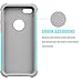 Tekcoo for iPhone 5C Case, [Tmajor Series] [Turquoise/Grey] Shock Absorbing Hybrid Impact Defender Rugged Slim Case Cover Shell for iPhone 5C Hard Plastic Outer Rubber Silicone Inner