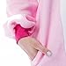 Emolly Fashion Adult Unicorn Animal Onesie Costume Pajamas for Adults and Teens (Small, Pink)