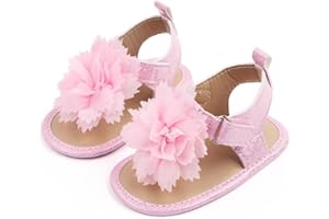 Baby Girls Infant Summer Flower Sandals Cute Dress Shoes