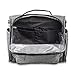 JuJuBe B.F.F Multi-Function Convertible Diaper Backpack/Messenger Bag Onyx Collection, Gray Matter, One Size