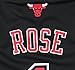 Chicago Bulls Derrick Rose # 1 NBA Youth Big Boys Alternate Replica Jersey - Black