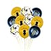 Wild One Gold Black Pinted Confetti Balloons For Baby First Birthday Party Supplies Backdrop Photo Booth Props Party Favors primary