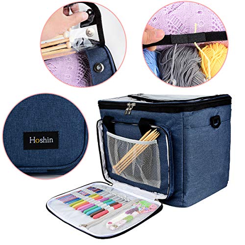 1 Hoshin+Knitting+Capacity+Organizer+Portable