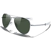 MERRY'S Classic Aviator Military Polarized Sunglasses for Men or Women S8562