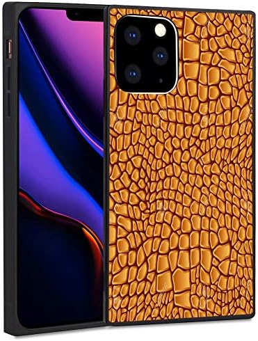 Pingge iPhone 11 Pro Max Case Scales Rectangle Full Body Shockproof Protective Black Frame Case 1 Pack