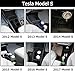 PROBASTO Tesla Model S Center Container/Cup Holder Tesla Console Container Center Storage Box for Model S 2012 2013 2014 2015 JY Silicone, Black