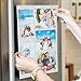 Wind & Sea Magnetic Picture Collage Frame for Refrigerator, 2-Pack, White