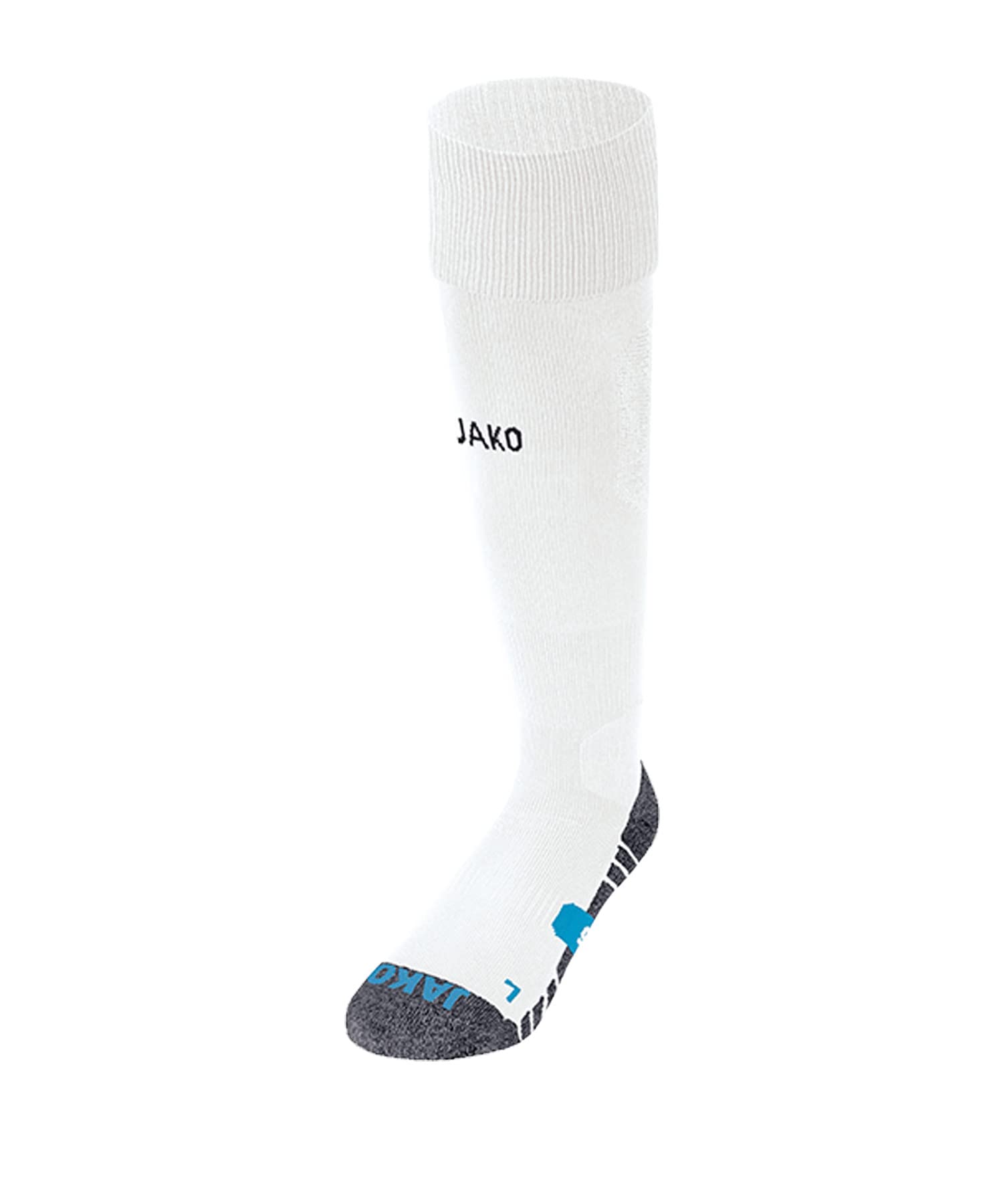 JAKO Unisex_Adult Premium Socks, White, 2 (31-34)